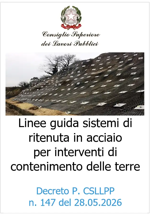 Linee guida sistemi di ritenuta in acciaio per interventi di contenimento delle terre